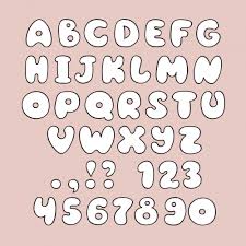 Bubble letter coloring pages are a fun way to combine learning of letters and elements by association. Bubble Alphabet Coloring Page Kidspressmagazine Com Lettering Alphabet Fonts Bubble Letter Fonts Bubble Letters Alphabet