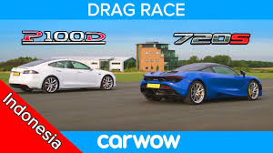 2.6 miliar off the road. Watch Tesla Model S P100d Challenge Mclaren 720s In Drag Race
