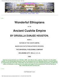 Wonderful ethiopians ebook by brian mcgee - Issuu