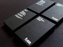 These are seriously great business cards for free, much better than the other well known company that does these and super fast delivery. Fuse Business Cards Minimalist Business Cards Elegant Business Cards Design Name Card Design