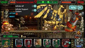 So, download metal slug attack mod apk directly from here. Mod Apk Metal Slug Attack V5 14 1 Infinite Ap Infinite Support System Updated