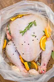 If the marinade recipe requires you to heat the ingredients, be sure to let the heated marinade cool to room temperature before pouring it over your turkey. Turkey Brine Dinner Then Dessert