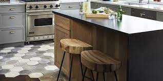 When hardwood floors took over kitchens everywhere, kitchen floor tiles got a bad reputation for being outdated, but these kitchen floor tile ideas aren't the large, square tiles you might be picturing. 10 Best Kitchen Floor Tile Ideas Pictures Kitchen Tile Design Trends