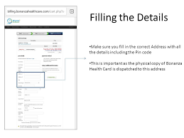 You'll use the card when you get health care services, so keep it in a safe place. Bonanza Health Card How To Buy Online Download Bonanza Health App From Google Play Store Search For Bonanza Health Care And Click On It Install Ppt Download
