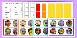 This is a list of edible flowers. Common Uk Plants And Flowers Bingo Game Primary Resources