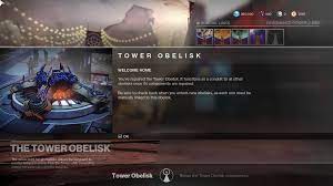 Nov 14, 2020 · destiny 2. Destiny 2 Cornerstone Guide How To Activate Tower Obelisk