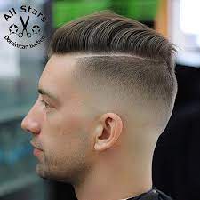 Faded Side Part Comb Over Fade Haircut Side Part Hairstyles Comb Over Fade