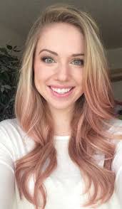 Temporary Pink Hair Bleach London Rose Dip Dye Hair Dipped Hair Hair Styles