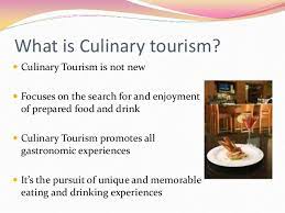 Culinary Tourism