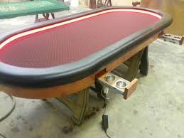 Slide Out Cup Holders Led Lighting Custom Poker Tables Poker Table Table