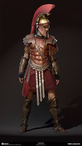 Artstation Alexios Kassandra Outfit Spartan War Hero Sabin Lalancette Spartan Warrior Assassin S Creed Ancient Armor