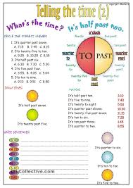 Telling The Time Worksheet Part 2 Time Worksheets Telling Time Worksheets English Lessons