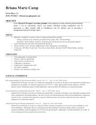 Bc Pta Resume 2016