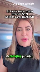 El Paso’s Home Team/ Cullers Homes Reps Adriana Lares Realtor ®️  ☎️915.867.5071 Marcel Gomez Realtor ®️ ☎️915.867.5069 HomePros