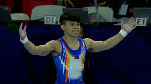 Carlos edriel yulo is a filipino artistic gymnast who has won bronze and gold at the world artistic gymnastics championships. Carlos Yulo Nailed His Floor Exercise Routine To Win His Second Gold Medal 2019 Sea Games Youtube