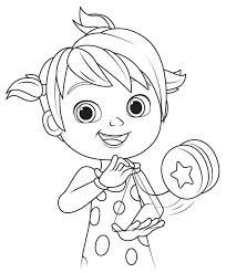 Kids can practise their fine motor skills, phonics, alphabet and independent playing with learning new things. Cocomelon Coloring Pages Free Printable Coloring Pages For Kids