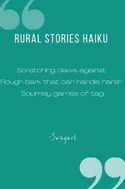 Rural Stories Haiku Haiku Poetry Projects Haiku Poetry