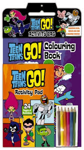 File:titans hunt vol 1 4 adult coloring book variant.jpg. The Store Teen Titans Go Activity Bag Dc Comics Book The Store