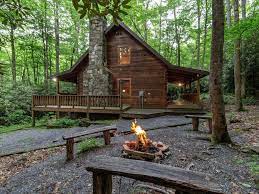 Floor plans, elevations, standard foundation plans, roof framing, 2nd floor framing, building section, and standard detail sheet. Sheltered Log Cabin W Wrap Around Porch Hot Tub Stone Fireplace Whittier