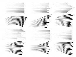 Horizontal Speed Motion Lines Fast Line Vector Isolated In 2020 Line Art Design Typography Logo Inspiration Vector