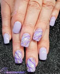 If you think marble nail art is hard to make, i have brought you a marble nail art tutorial, with 4. The Cutest Square Purple Marble Nails Ideas Cute Manicure