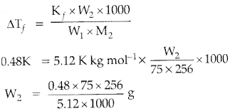Divide all moles by the smallest number of moles. Calculate The Mass Of Compound Molar Mass 256 G Mol 1 To Be Dissolved In 75 G Of Benzene To Lower Sarthaks Econnect Largest Online Education Community