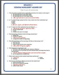 Worksheets, lesson plans, activities, etc. America The Story Of Us Worksheets And Quizzes Episode 1 6 Bundle