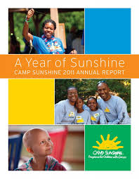 View the 2011 Camp Sunshine Annual Report