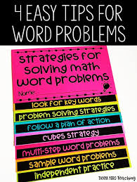 Use This Math Flipbook To Teach Your Students Strategies For Solving Word Problems Examples And Math Ti Math Word Problems Solving Word Problems Word Problems