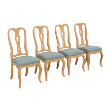 Our roomy and remarkable dining armchairs are the perfect crowning touch for your dining room, and we have both upholstered host chairs and wooden dining armchairs in a wide range of styles. 56 Off Ethan Allen Ethan Allen Upholstered Dining Chairs Chairs