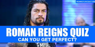 Test your knowledge on this sports quiz and compare your score to others. Roman Reigns Quiz Test Your Knowledge Of The Big Dog 2021