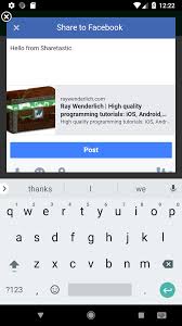 Think about how many times in a day you use an app to communicate with family and friends. Social Network Integration On Android Raywenderlich Com