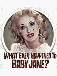 What Ever Happened To Baby Jane Sticker