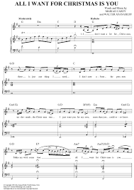 All I Want For Christmas Is You Lyrics Michael Bublé All I Want For Christmas Is You Sheet Music Sheet Music Christmas Piano Sheet Music Christmas Sheet Music