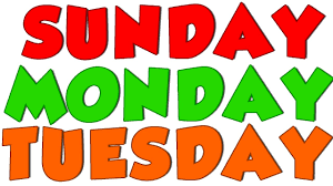 Maybe you would like to learn more about one of these? Days Of The Week L Rhymes L Kids Rhymes L Days Of The Week Song L Saturday To Sunday Song Youtube