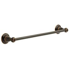A wide variety of bronzed towel bar options are available made in china wholesale bathroom bronze suction towel bar double magnetic removable towel bar product show 1 beelee brushed nickel stainless steel 304 bathroom single towel bar. Delta Porter 18 In Towel Bar In Oil Rubbed Bronze 78418 Ob1 The Home Depot