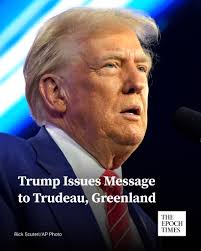 President-elect Donald Trump issued a Christmas message