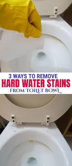 This Article Teaches You What Is Hard Water Stain How To Remove Hard Water Stains From Your Toilet Bow Hard Water Stain Remover Toilet Stains Hard Water Stains
