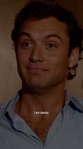 There’s just something about Jude Law in THE HOLIDAY! Join us next Tuesday  night to experience this “Daddy”