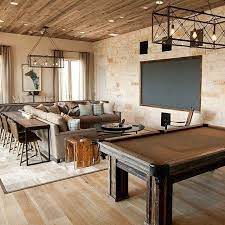 Billiard Room Dekorasi Rumah Rumah Arsitektur Rumah