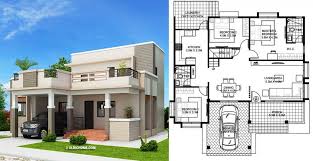 Elevated Four Bedroom Home Design Engineering Discoveries In 2020 Modern House Design Modern Bungalow House Plans House Design