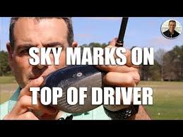 Sky Marks On Top Of Driver Youtube