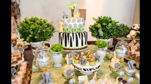 A jungle baby shower theme is very easy to adapt to your party. Safari Baby Party Novocom Top