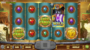 Free Spins Get Screen Rise Of The Vikings Video Slot From Leander Games Vikings Slot Leander