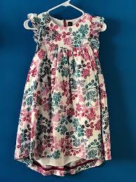 Tea Collection Girls Floral Hi Low Dress Size 10 Teacollection Hi Low Dresses Tea Collection Girls Dresses