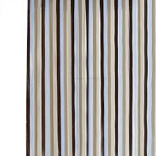 Les rideaux à lanières sont fabriqués sur mesure. Rideau De Porte 90 X H220 Cm Lanieres Pvc Capuccino Rideau Voilage Store Eminza