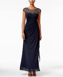 Xscape Petite Embellished Illusion Gown Reviews Dresses Petites Macy S Petite Dresses Mother Of Groom Dresses Mother Of The Bride Dresses