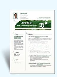 Exemple De Cv Jardinier Exemple Cv Telecharger Modele Cv Modele Cv