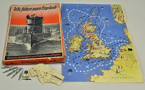 The irish sea lies northwest of england and the celtic sea to the southwest. Mullock S Auctions Wwii Board Game Wir Fahren Gegen Engeland