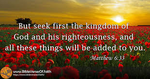 Matthew 6:33 Meaning in Different Versions - Bible Verses Of Faith